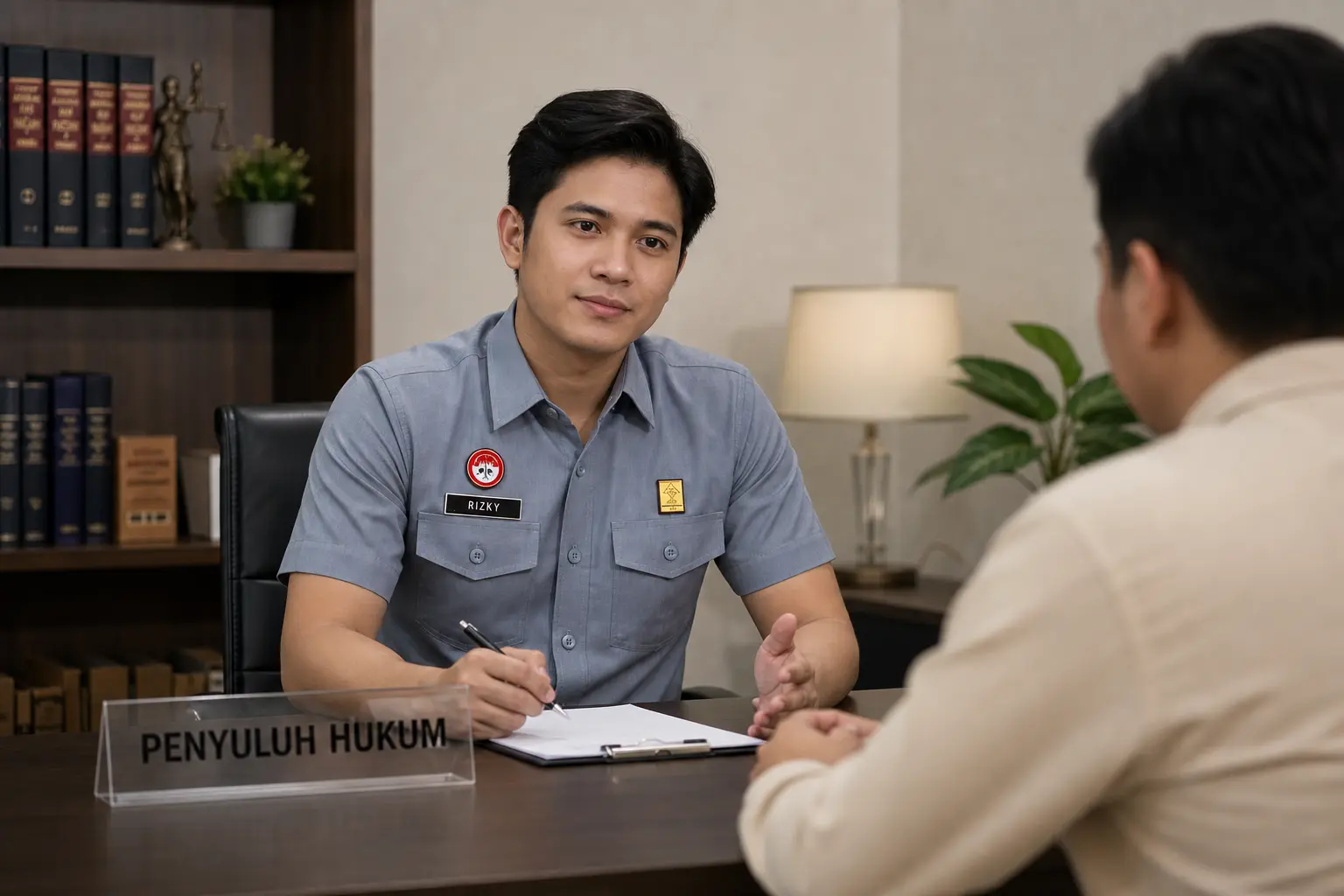 Klien konsultasi hukum